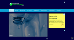 Desktop Screenshot of instalacionesyeficienciaenergetica.com